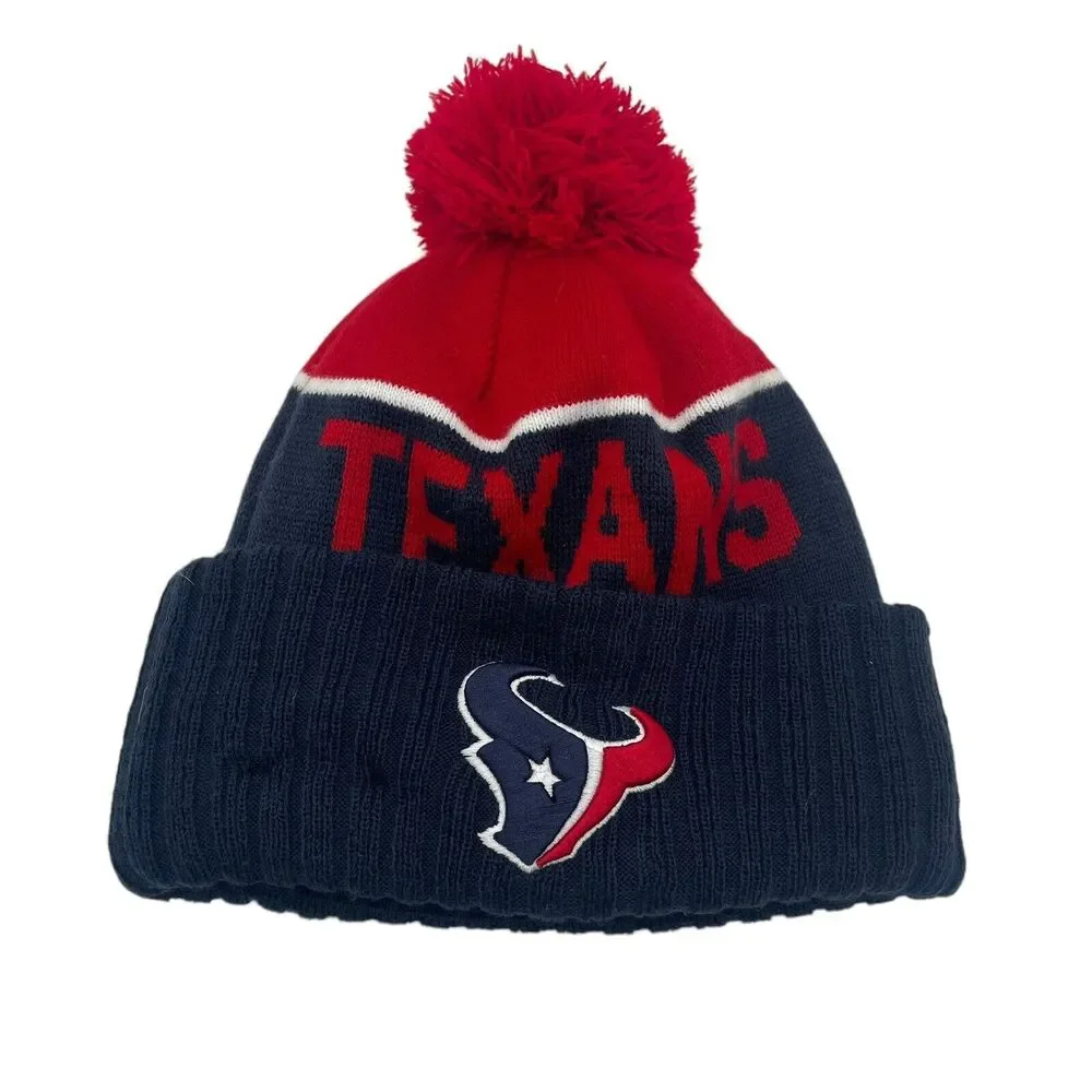 New Era Houston Texans OSFM NFL Beanie Pom